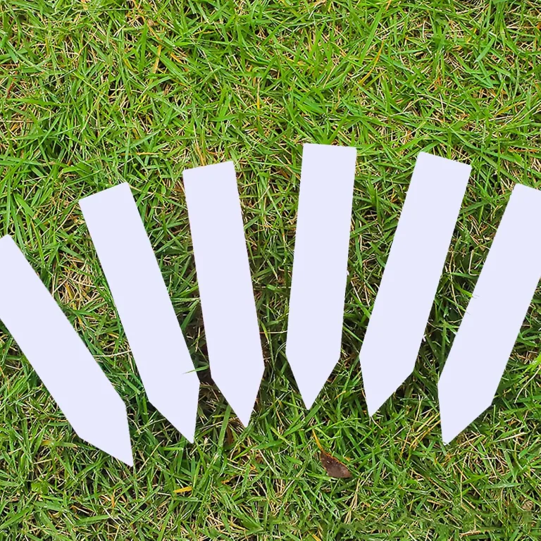 500 Stück Pflanzenschilder,Gartenetiketten Pflanzen Etiketten,Kunststoff Pflanzenetiketten Wetterfest,Garten Pflanzenschilder mit 2 Filzstiften für Kindergarten Topf Gartenpflanze Tags Pflanzen Marker – Bild 5