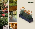 Upyard Holz Hochbeet für Garten, Terrasse und Balkon - Blumenkasten mit Innenvlies und wasserdichter Kunststoffeinlage - Pflanzkasten für Innen- und Außenbereich, 118x36x32, Schwarz - Thumbnail 7