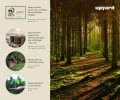 Upyard Holz Hochbeet für Garten, Terrasse und Balkon - Blumenkasten mit Innenvlies und wasserdichter Kunststoffeinlage - Pflanzkasten für Innen- und Außenbereich, 118x36x32, Schwarz - Thumbnail 8