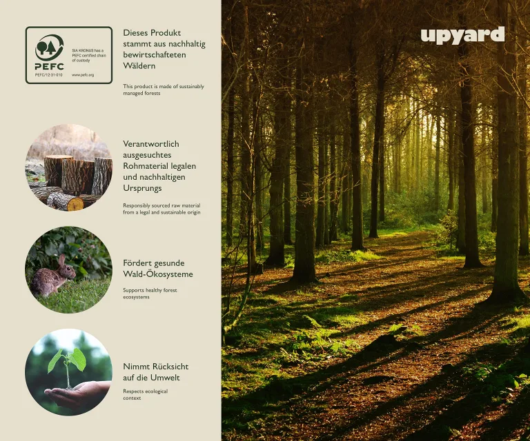 Upyard Holz Hochbeet für Garten, Terrasse und Balkon - Blumenkasten mit Innenvlies und wasserdichter Kunststoffeinlage - Pflanzkasten für Innen- und Außenbereich, 118x36x32, Braun – Bild 8
