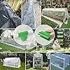 SagaSave 30 Stück Gewächshaus-Klemmen, 19 mm, Garten-Hoop-Clips, Pflanzenclips, Filmreihenabdeckung, Netz-Tunnel-Clips, Rahmen, Schattierung, Netzstab-Clip in Grün – Bild 3