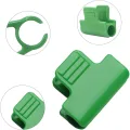 SagaSave 30 Stück Gewächshaus-Klemmen, 19 mm, Garten-Hoop-Clips, Pflanzenclips, Filmreihenabdeckung, Netz-Tunnel-Clips, Rahmen, Schattierung, Netzstab-Clip in Grün - Thumbnail 6