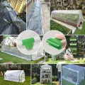 SagaSave 30 Stück Gewächshaus-Klemmen, 19 mm, Garten-Hoop-Clips, Pflanzenclips, Filmreihenabdeckung, Netz-Tunnel-Clips, Rahmen, Schattierung, Netzstab-Clip in Grün - Thumbnail 9