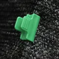 SagaSave 30 Stück Gewächshaus-Klemmen, 19 mm, Garten-Hoop-Clips, Pflanzenclips, Filmreihenabdeckung, Netz-Tunnel-Clips, Rahmen, Schattierung, Netzstab-Clip in Grün - Thumbnail 10