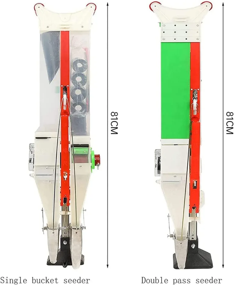 GemüSepflanzmaschine, Manuelle Langem Griff SäMling Pflanzmaschine, Grüne Zwiebel Rettich Rüben Salat Transplanter, für Garten,Hof,GewäChshaus – Bild 8