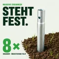 TOM Gewächshaus, Foliengewächshaus Folientunnel 175g/m² extra stabil & langlebig – 4 Größen: 2x3m 3x4m 3x6m Gewächshaus mit Erdanker – 2 Türen – Fenster mit Insektenschutz – für Tomaten & Co. - Thumbnail 6