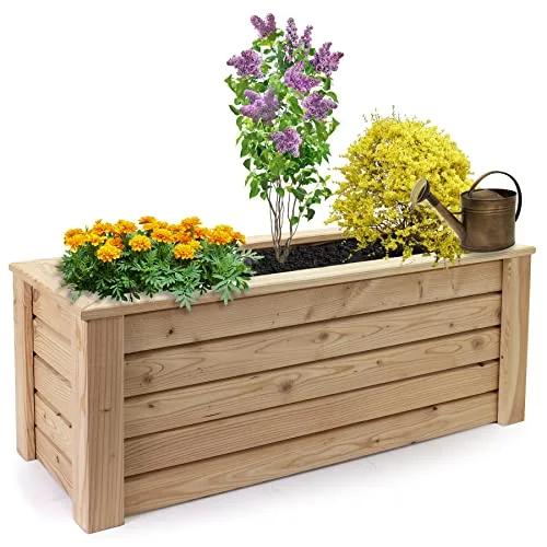 Pflanzkasten Lärche Primus 100 x 40 x 40 cm, für Außenbereich – Bild 8