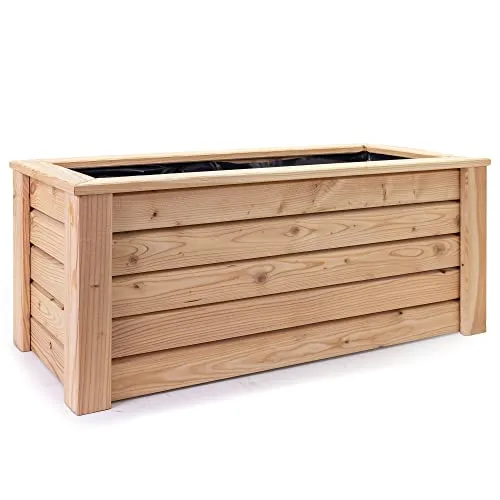 Pflanzkasten Lärche Primus 100 x 40 x 40 cm, für Außenbereich – Bild 10