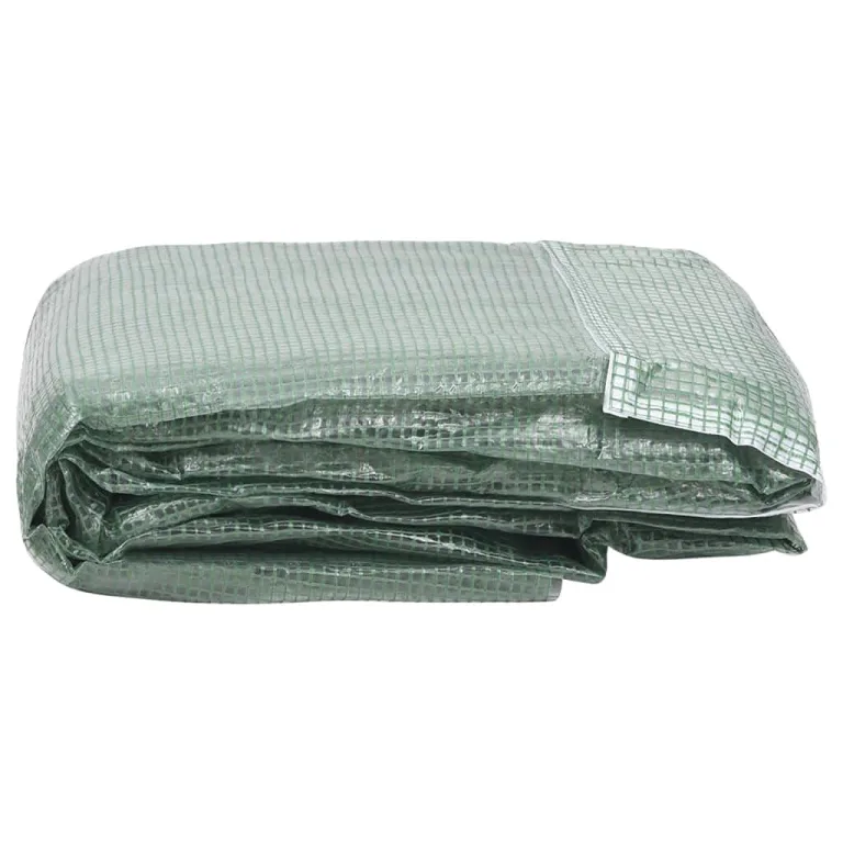 vidaXL Gewächshaus-Ersatzabdeckung (9 m²) 200x450x200 cm Grün – Bild 3