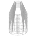 vidaXL Gabionen Hochbeet Steinkorb Pflanzkorb Gabionenkorb Pflanzkasten Pflanzkübel Pflanzbeet Garten Verzinktes Eisen 470x50x50 cm - Thumbnail 6