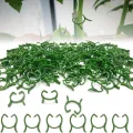 250 Stück Pflanzenclips,Tomatenclips Verbinden,Kunststoff Tomatenclips,Pflanzenklammern,Ranken Clips,Pflanzen Sicherung,Tomatenclips Verbinden Pfeffer Gurke Reben Ideal,für Pflanzen Sicherung - Thumbnail 10