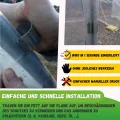 JARDEN© Set mit 20 Gewächshaus Klammern 32mm - Verzinkte Clips für Gewächshäuser - Metallklammern für Folien, Zubehör Gewächshaus - Sturmsichere Befestigung - Thumbnail 4