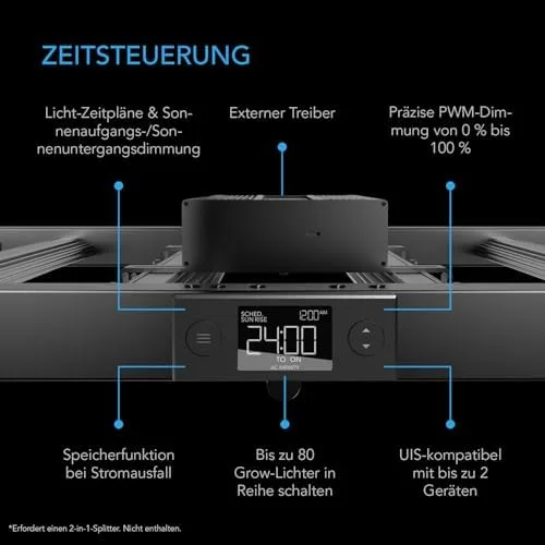 AC Infinity IONFRAME EVO8 LED Grow Light 730 W für 150 x 150 cm Grow Zelte, mit 2688 Samsung LM301H EVO LEDs und Vollspektrum-Licht für Indoor-Grow & Gewächshaus – Bild 5