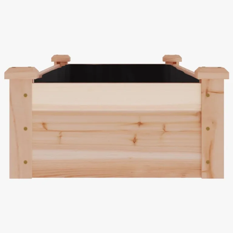 vidaXL Hochbeet mit Einsatz 120x45x25 cm Massivholz Tanne – Bild 7