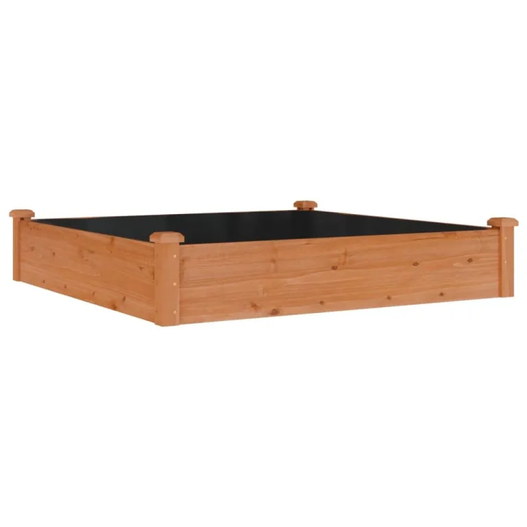 vidaXL Hochbeet mit Einsatz 120x45x25 cm Massivholz Tanne – Bild 8