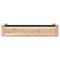 vidaXL Hochbeet mit Einsatz 120x45x25 cm Massivholz Tanne - Thumbnail 6