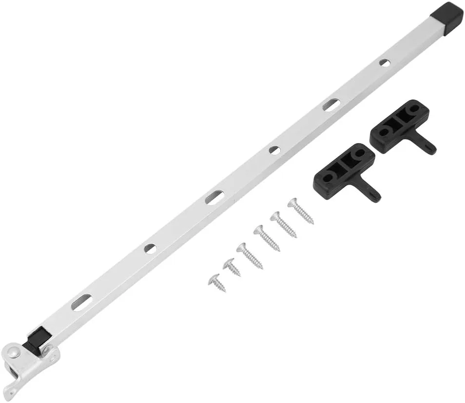 Fensterhalter Gewächshäuser, Ersatz Gewächshaus Fensteröffner Aluminium Manueller Fensterstütz Dachfensteröffner Mechanische Garten Gewächshausfenster Werkzeuge Verstellbare Öffnungsbreite - Bild 1