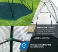 Westmann Überwinterungszelt Minze | 200x200x200 cm Weiß| Pflanzenschutz & Foliengewächshaus zum Überwintern von Pflanzen - Thumbnail 6
