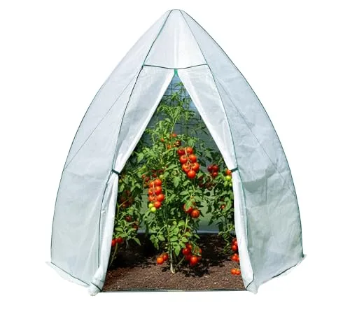 Westmann Überwinterungszelt Avocado | 250x250x250 cm | Pflanzenschutz & Foliengewächshaus zum Überwintern von Pflanzen – Bild 8