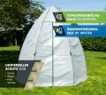 Westmann Überwinterungszelt Avocado | 250x250x250 cm | Pflanzenschutz & Foliengewächshaus zum Überwintern von Pflanzen - Thumbnail 9