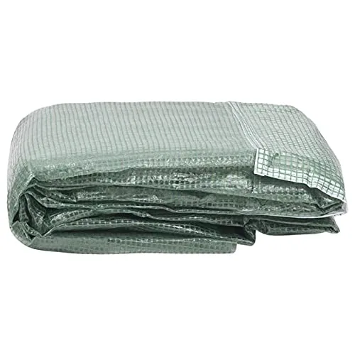 GuyAna Gewächshaus-Ersatzabdeckung (13,5 m²) 300x450x200 cm Grün üBerwinterungszelt FüR Pflanzen – Bild 6