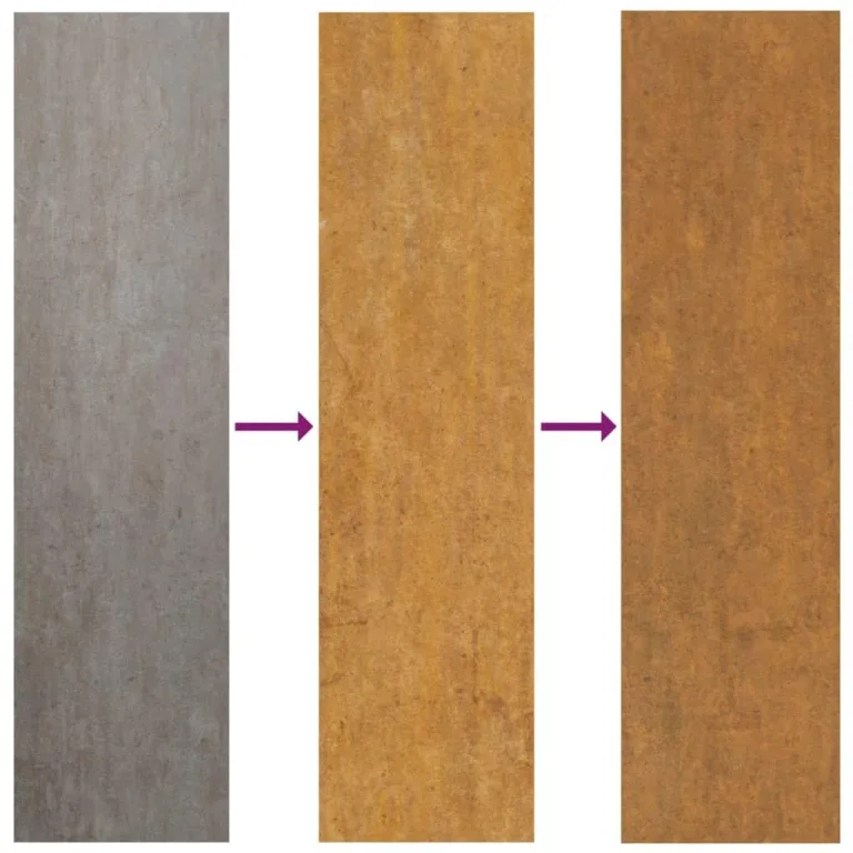 vidaXL Hochbeet, Pflanzkübel Gartenbeet für Garten Balkon Terrasse, Pflanzkasten Blumenkasten zum Selber Bauen, Pflanzbeet Gemüsebeet aus Metall, Cortenstahl – Bild 5