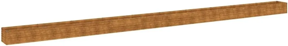 vidaXL Hochbeet, Wetterfest Pflanzkasten mit viel Platz, Pflanzkübel Blumenkasten für Balkon Garten, Blumenkübel Gemüsebeet, 960x50x36 cm Cortenstahl - Bild 1