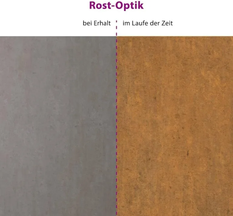 vidaXL Hochbeet, Wetterfest Pflanzkasten mit viel Platz, Pflanzkübel Blumenkasten für Balkon Garten, Blumenkübel Gemüsebeet, 578x50x69 cm Cortenstahl – Bild 6