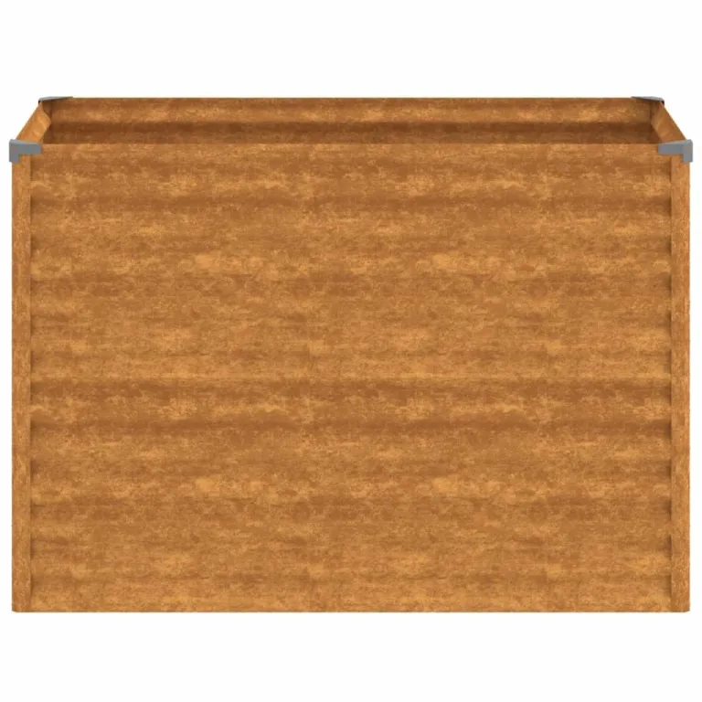 vidaXL Garten-Hochbeet 100 x 50 x 69 cm Cortenstahl – Bild 4