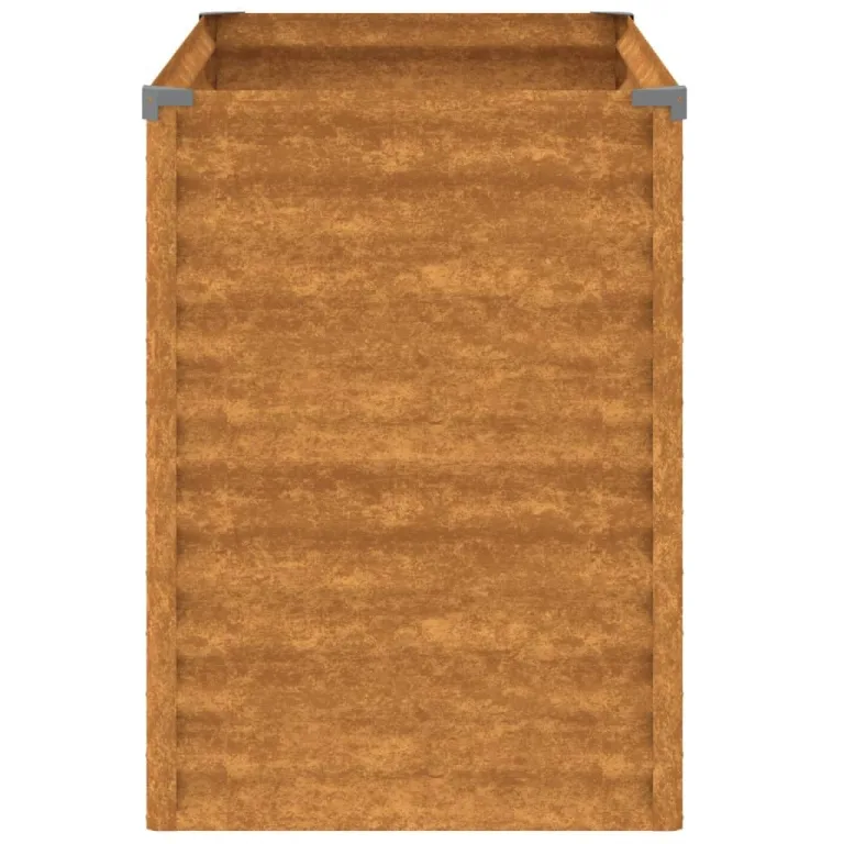 vidaXL Garten-Hochbeet 100 x 50 x 69 cm Cortenstahl – Bild 5