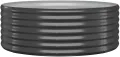 vidaXL Hochbeet, Wetterfestes Hochbeet für Garten Balkon Terrasse, Kräuterhochbeet zum Selber Bauen, Pflanzkasten aus Metall, Verzinkter Stahl Anthrazit - Thumbnail 2