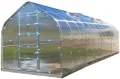 Gewächshaus KLASIKA STANDART 10 (2,5 x 4 m) mit Fundament, 6 mm Polycarbonat und dachluken mit automatischen Öffnern. - Thumbnail 1
