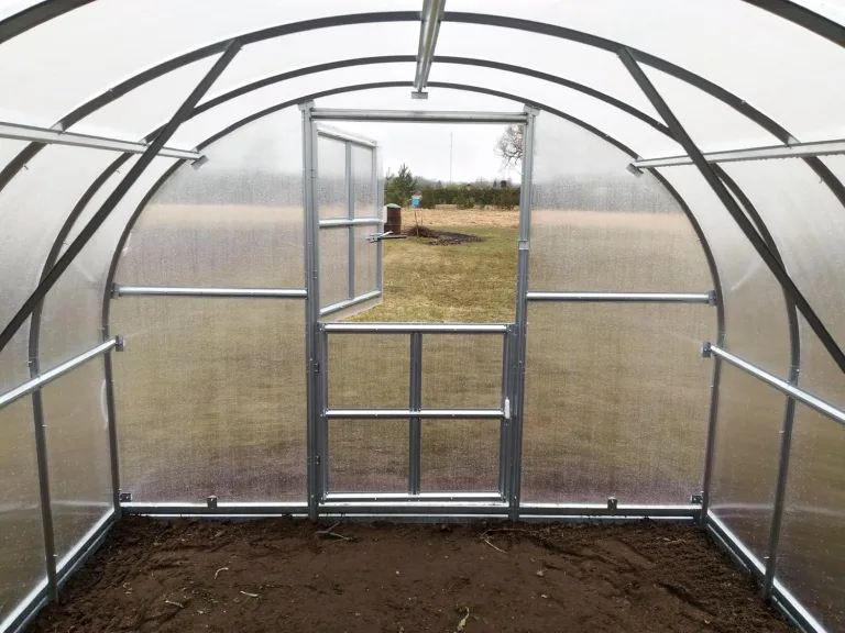 Gewächshaus KLASIKA 12 (3x4m) mit fundamenten und 6mm Polycarbonat – Bild 5