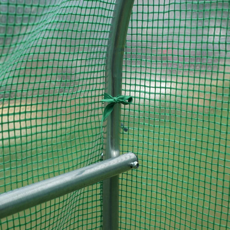 Zelsius Foliengewächshaus (L) 600 x (B) 300 x (H) 200 cm | stabiles Tomatengewächshaus, Folienzelt, Gewächshaus für Garten | Tomatenhaus, Folien Treibhaus, Pflanzenzelt, Frühbeet – Bild 8