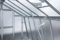 Gewächshaus Landhaus aus feuerverzinkten Stahlblechprofilen und Nörpelglas, Breite 3,03 m x Länge 4,52 m = 13,70 m² - Thumbnail 6