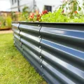 Hochbeet aus Metall 240x60x43 cm - Modulares 9-in-1 Hochbeete-Kit - Rostfreie Hochbeete für Garten aus Premium Zn-Al-Mg Stahl - Min. 20 Jahre Lebensdauer - 43 cm Hoch Gemüsebeet, Anthrazit - Thumbnail 6