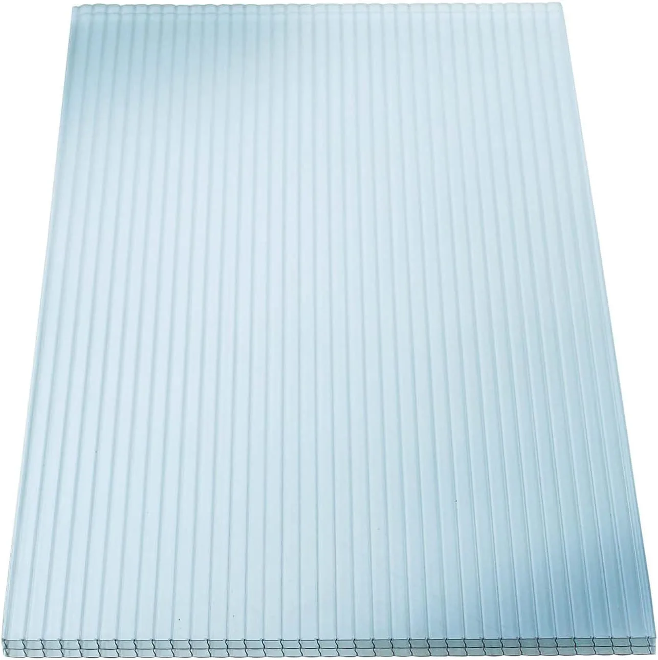 KAISER plastic® 4x Doppelstegplatten Polycarbonat 16/20-98 x 300 cm (11,76 m²) - Klar & UV-beständig - Hohlkammerplatten Xtra Strong - Stegplatten für Dach, Gewächshaus, Carport - Bild 1