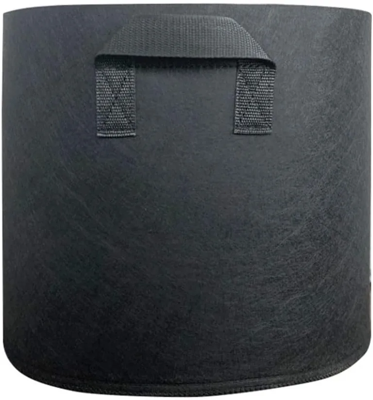 König Design 10x 30L Pflanzsack aus Vlies Stoff - 10er Set 30L Pflanztaschen aus 300 g/m² Filz & Vliesstoff - Pflanzgefäß Pflanzbeutel für Balkon Terrasse Gewächshaus & Garten – Bild 5