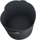 König Design 10x 30L Pflanzsack aus Vlies Stoff - 10er Set 30L Pflanztaschen aus 300 g/m² Filz & Vliesstoff - Pflanzgefäß Pflanzbeutel für Balkon Terrasse Gewächshaus & Garten - Thumbnail 6
