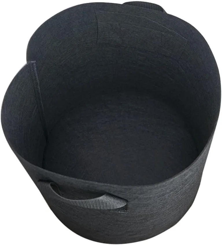 König Design 50x 10L Pflanzsack aus Vlies Stoff - 50er Set 10L Pflanztaschen aus 300 g/m² Filz & Vliesstoff - Pflanzgefäß Pflanzbeutel für Balkon Terrasse Gewächshaus & Garten – Bild 6