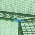 Gewächshaus mit Ablagen Stahl 227x223 cm, Frühbeet, Tomatenhaus, Treibhaus, Greenhouse, Garten Zubehör - Thumbnail 5