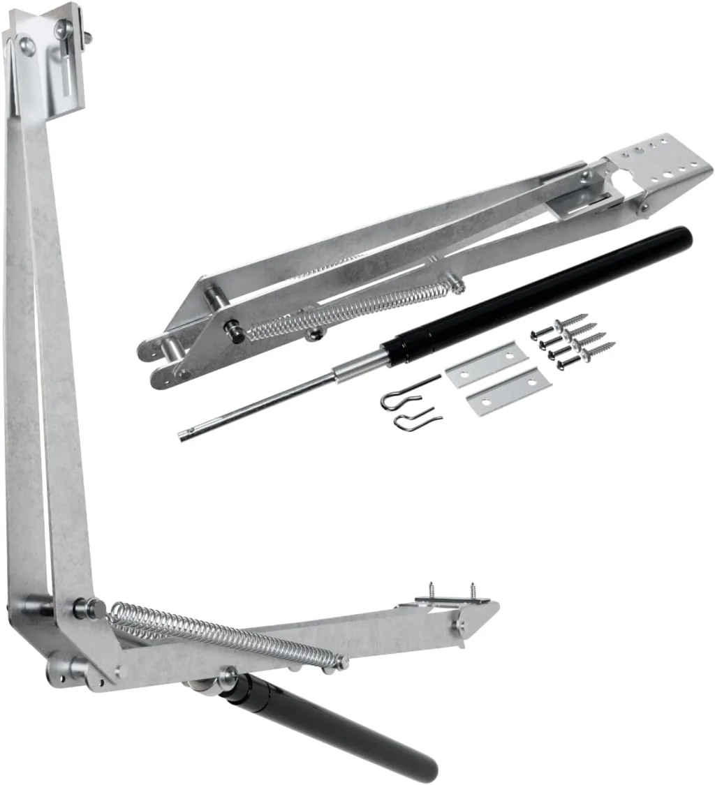 Automatischer Fensteröffner für Gewächshaus Zuchthaus Tomatenhaus Treibhaus Aufzucht Pflanzenhaus, Hubkraft 7 kg Hubhöhe max 45cm Fenster Temperaturbereich 15-25 °C