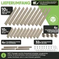 Hochbeet WPC EcoFusion 123x64x71cm – extrem Langlebig [Woody-Look] Komplettpaket mit vorgebohrten Löchern | Hochbeete für Garten Hochbeete-kit Bausatz - Thumbnail 4