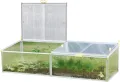 JUWEL Thermo Frühbeet Easy FIX 120/80 (für Palettenrahmen-Hochbeete 120x80 cm, rostfreie Aluprofile, 2 Fenster mit Windsicherung, 4 mm Hohlkammerplatten) 20222 - Thumbnail 8