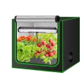 Grow-Zelt, hochreflektierendes 600D-Diamant-Mylar-Gewebe mit Beobachtungsfenster und Bodenschale für hydroponischen Indoor-Pflanzenanbau, 91,4 x 91,4 x 182,9 cm - Thumbnail 10