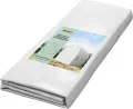 Outsunny Gewächshausfolie 3 x 2 m, wasserdicht Polyethylenfolie mit Rolltür, 6 Fenster, UV Schutz, Reißfest Gartenfolie Abdeckplane für Folientunnel Gartenarbeit, Tunnelfolie für Außenbereich Weiß - Thumbnail 1