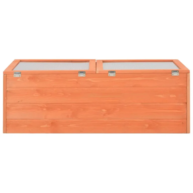 ARKEM Gewächshaus aus Holz, 100 x 50 x 34 cm, Mini-Gewächshaus für den urbanen Gemüsegarten – Bild 6