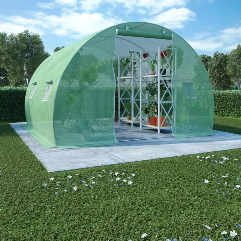 BaraSh Gewächshaus 9m² 300x300x200 cm Bio Green üBerwinterungszelt GewäChshaus Klein ZimmergewäChshaus – Bild 1