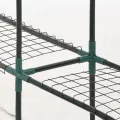 Escala Gewächshaus Treibhaus Glashaus Frühbeet (143 x 143 x 195 cm) Grün - Thumbnail 4