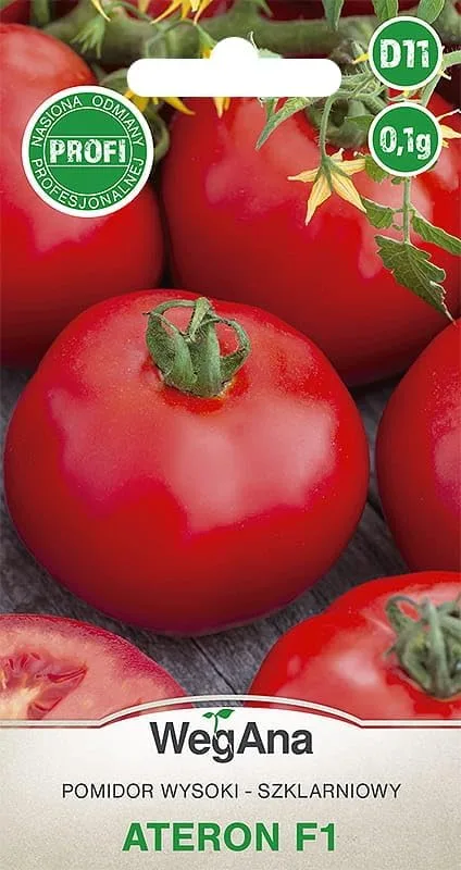 Tomaten Ateron Hybrid (F1) 0,1g Tomatensamen Robuste Gemüsesamen, Gemüse Samen, Samen Anzucht, Saatgut für Gewächshaus Garten – Bild 1